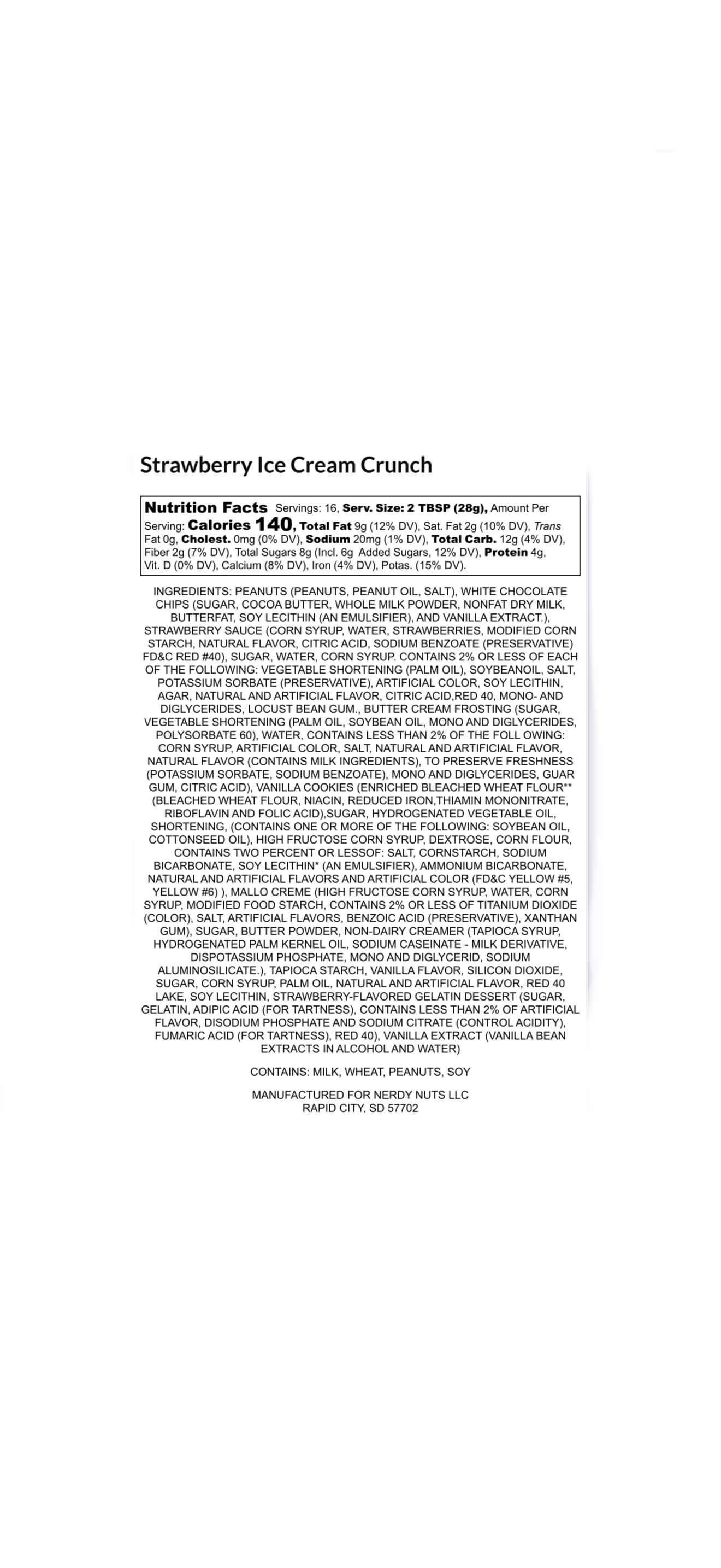 Strawberry Ice Cream Crunch Peanut Butter Treat - Image 5