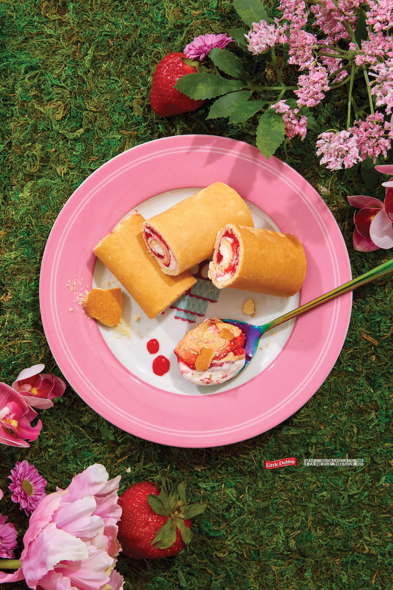 Strawberry Shortcake Roll Peanut Butter Treat - Image 4