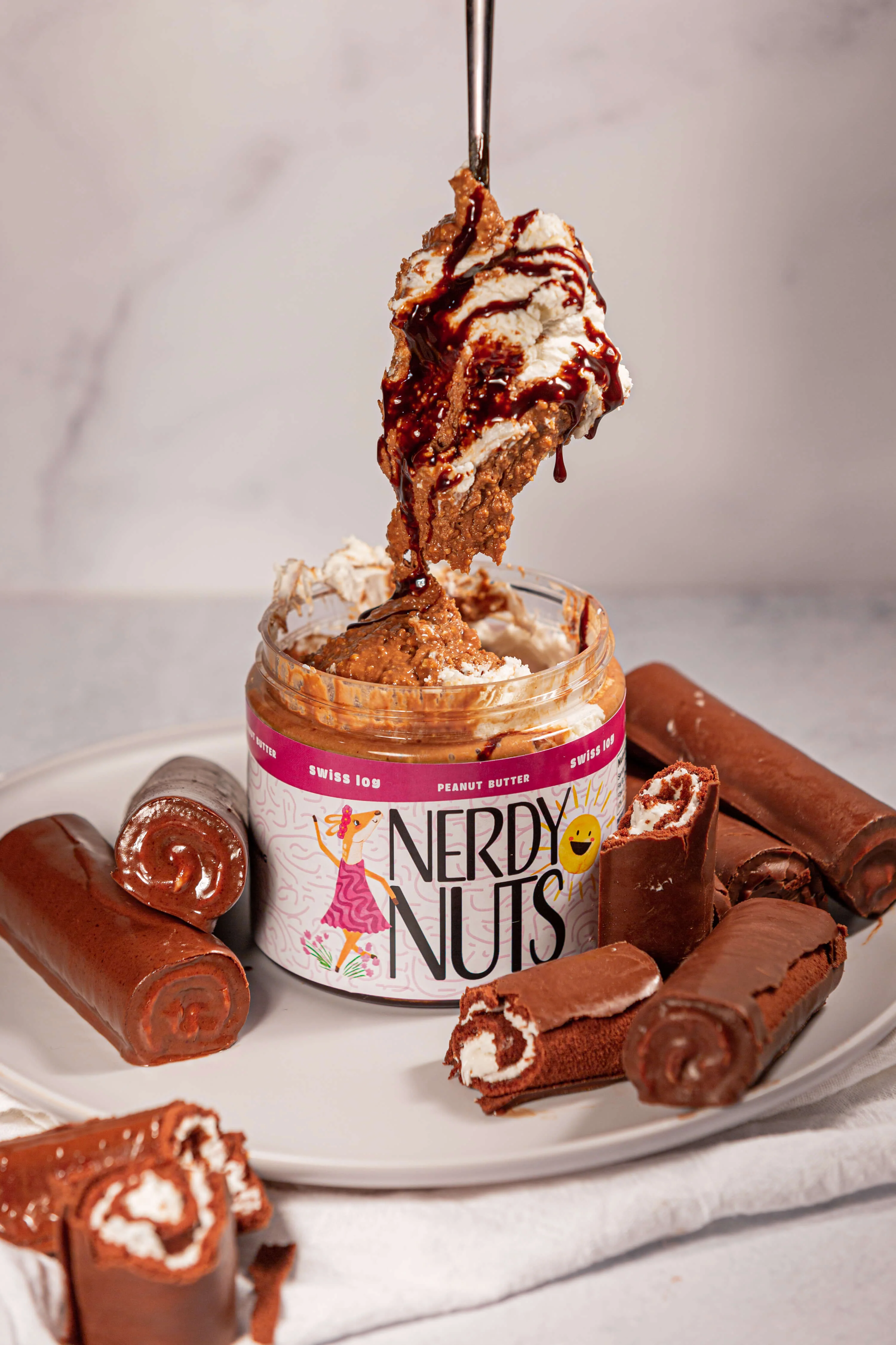 Swiss Log Peanut Butter Treat - Image 2
