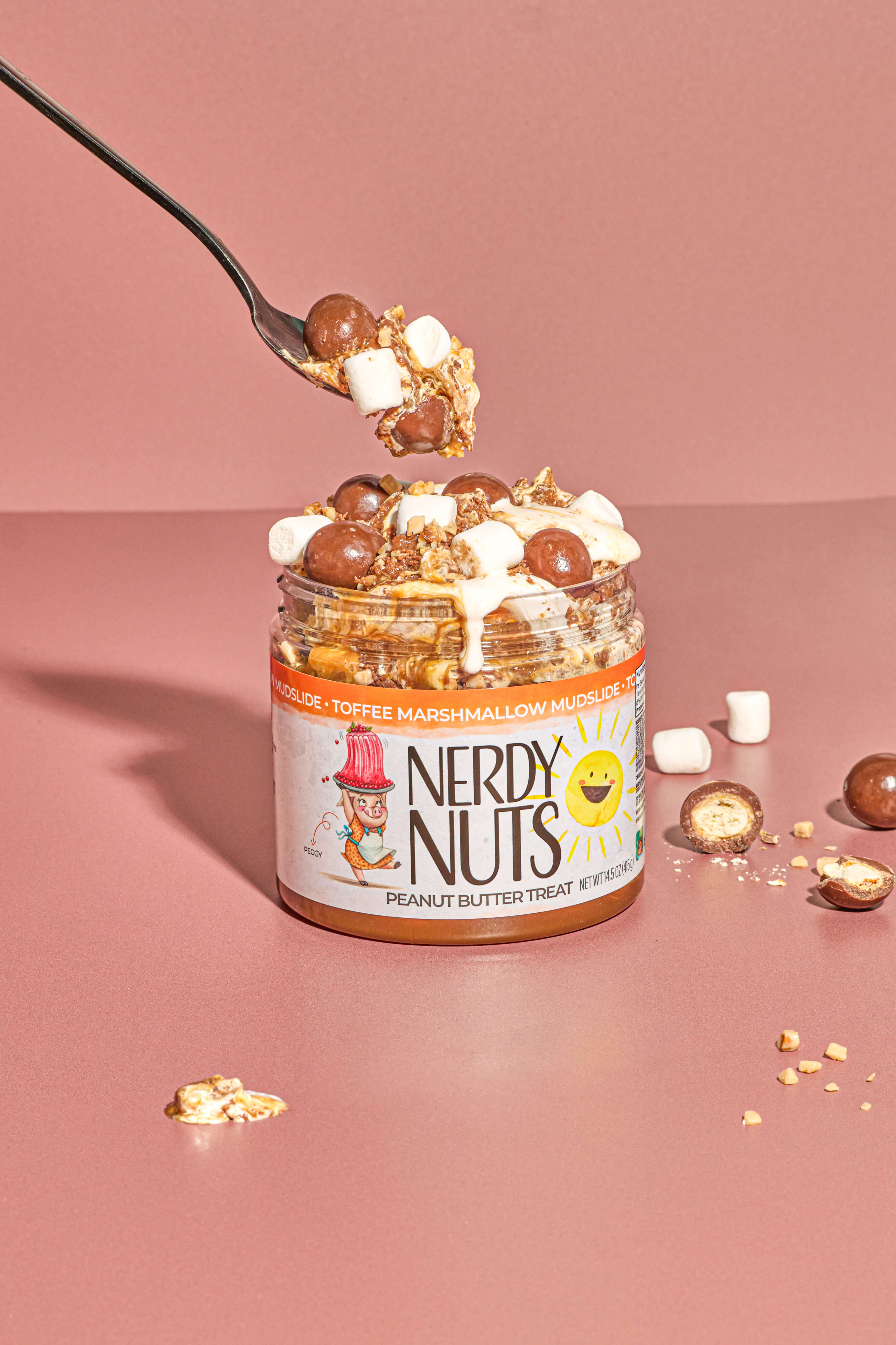 Toffee Marshmallow Mudslide Peanut Butter Treat