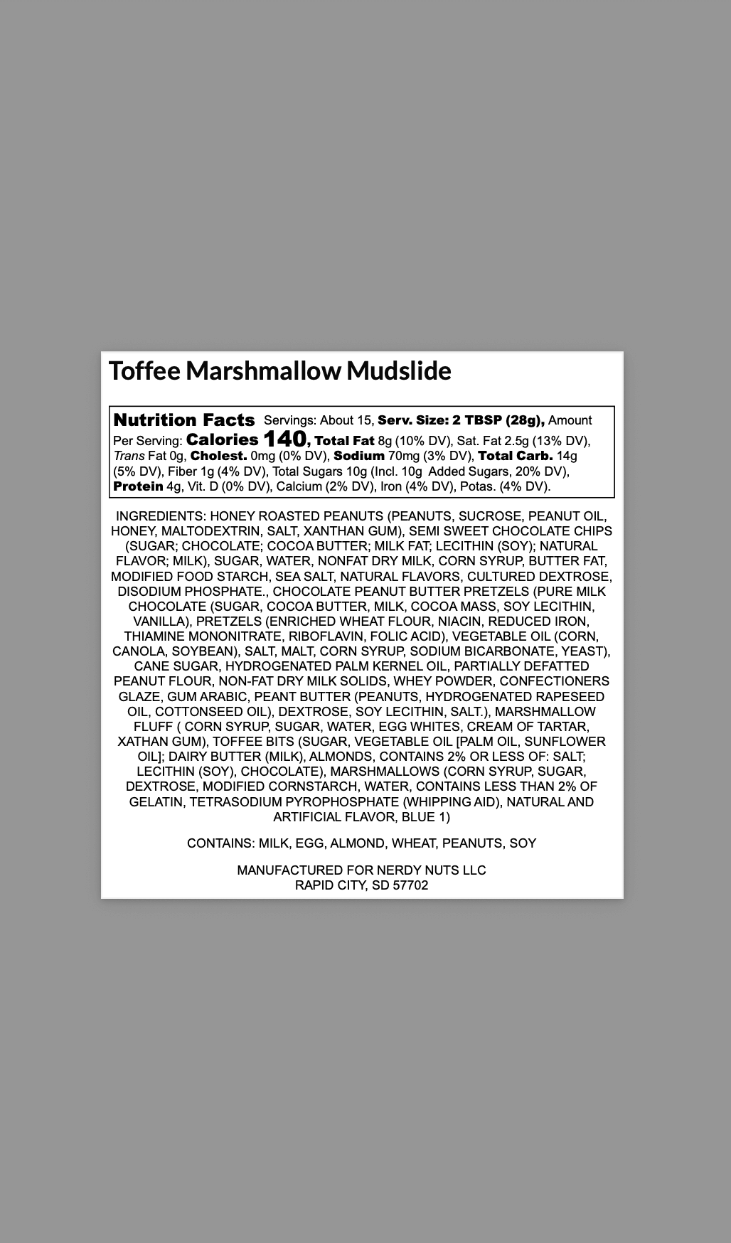 Toffee Marshmallow Mudslide Peanut Butter Treat - Image 4