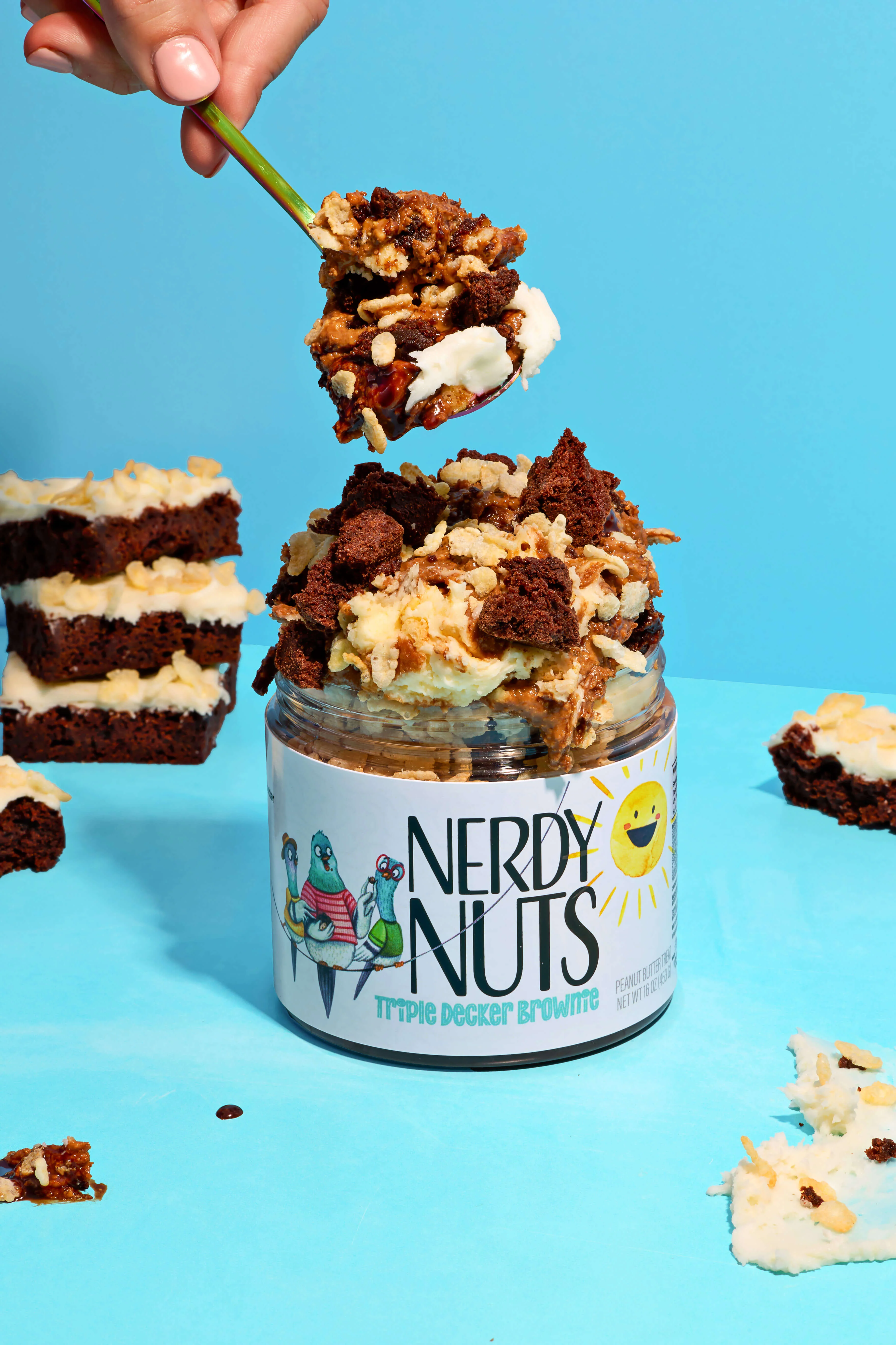 Triple Decker Brownie Peanut Butter Treat - Image 2
