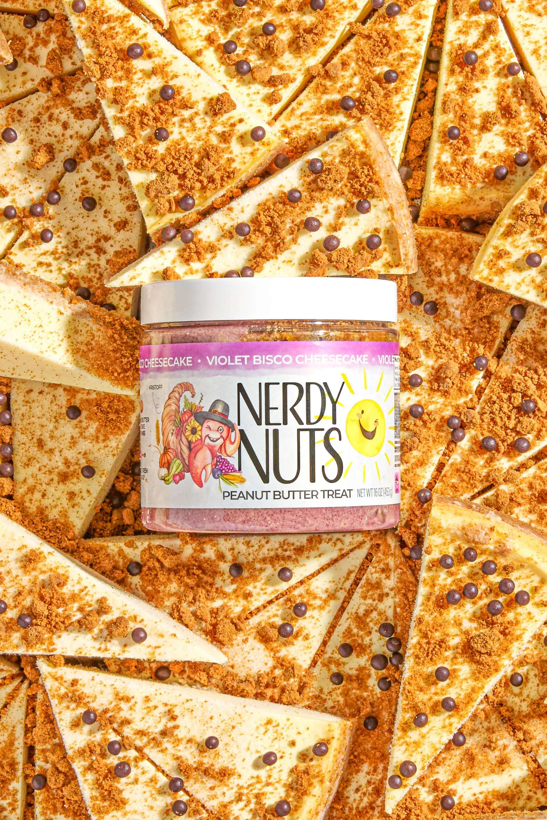 Violet Bisco Cheesecake Peanut Butter Treat - Image 2