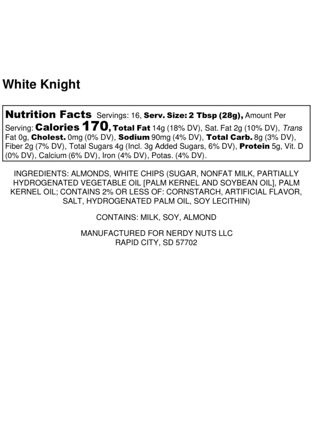 White Chocolate Almond Butter - Image 4