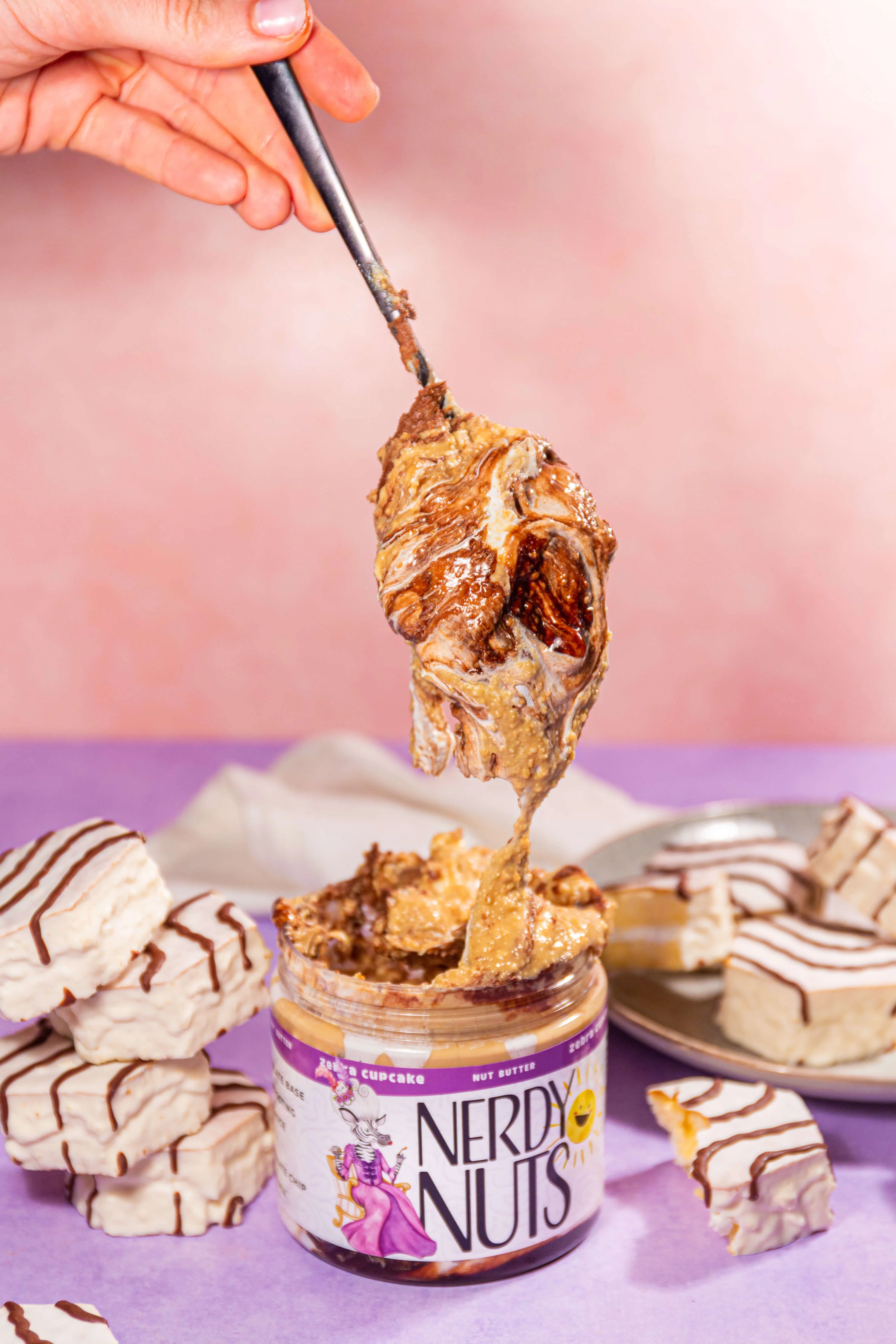 Zebra Cupcake Nut Butter Treat - Image 3